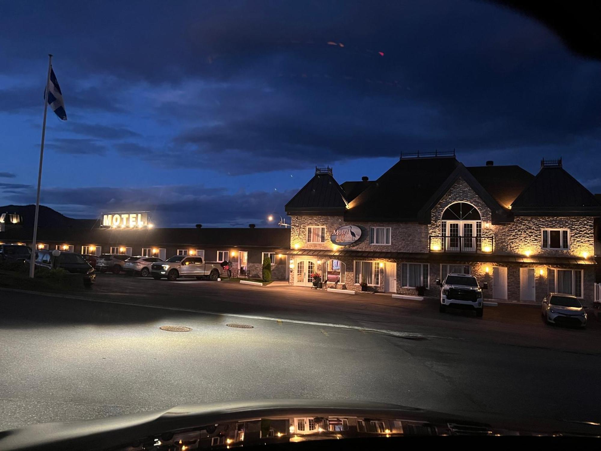 Motel Belvedere Saint-Siméon 外观 照片