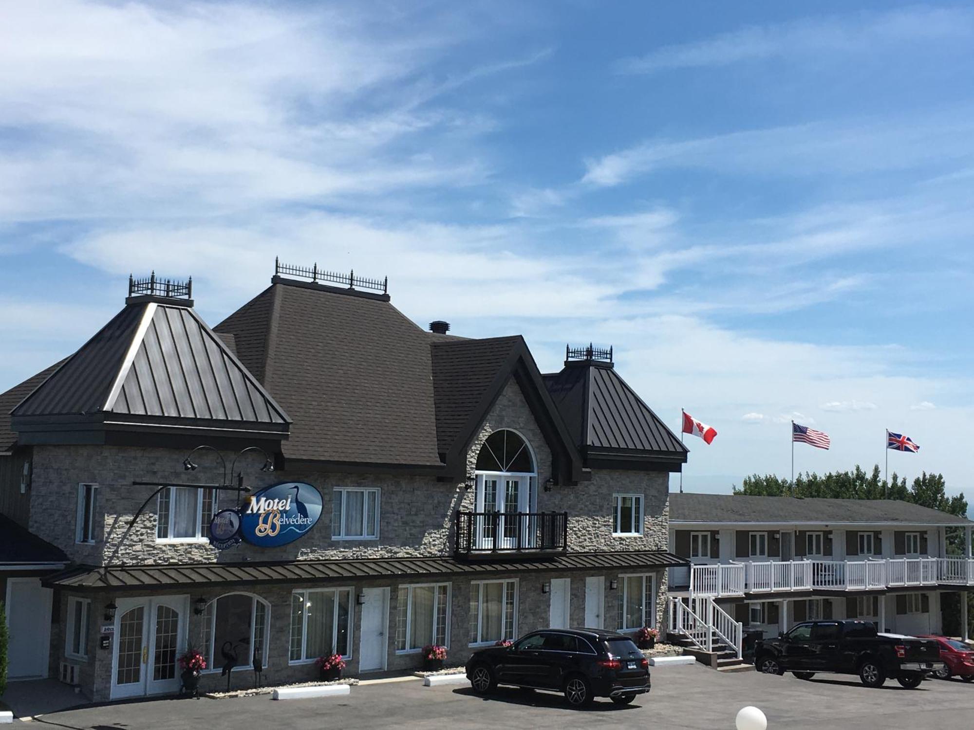 Motel Belvedere Saint-Siméon 外观 照片